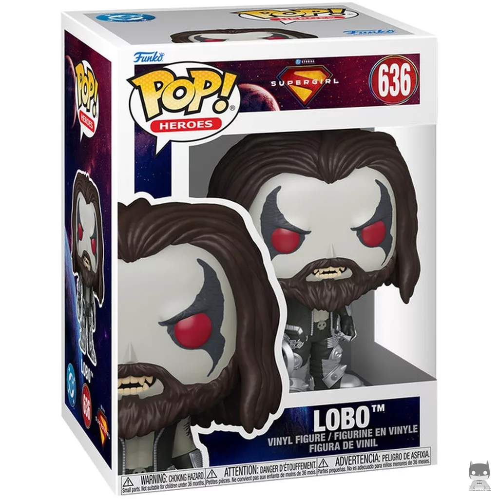 Figurine Funko POP Lobo avec boîte