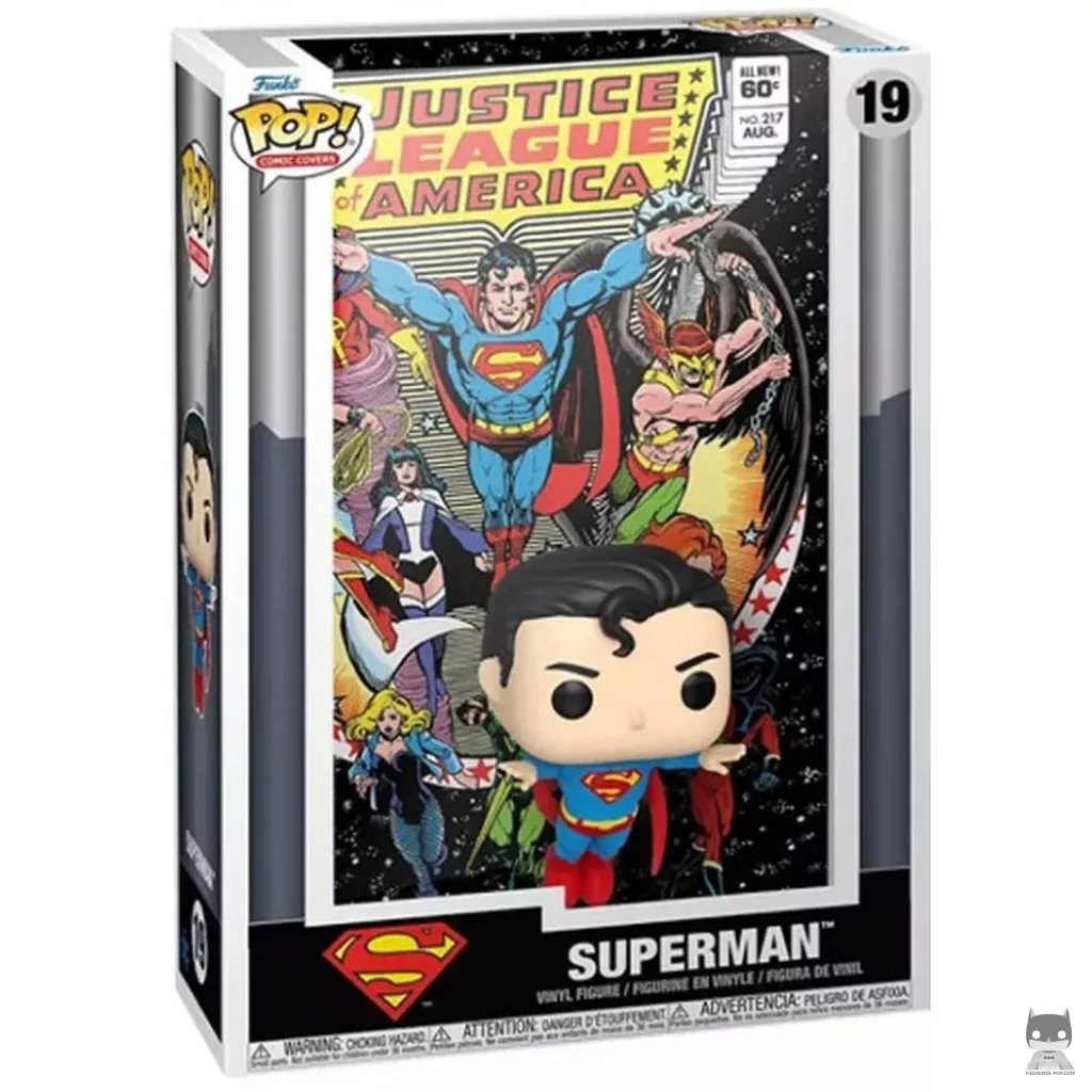 Figurine Funko POP Superman Justice League of America #217 avec boîte