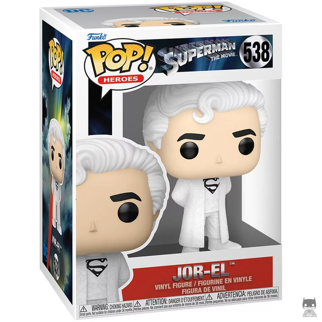Figurine Funko POP Jor-El avec boîte