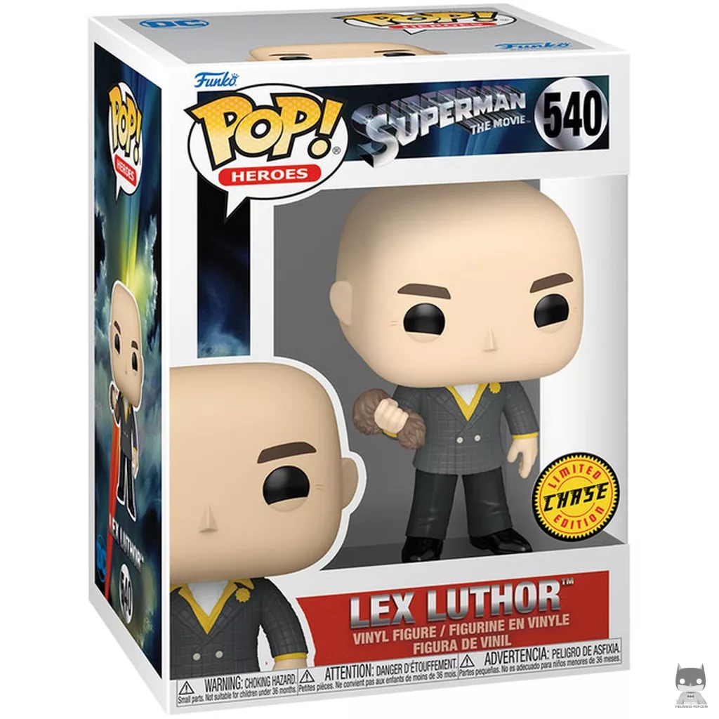 Figurine Funko POP Lex Luthor (Chase) avec boîte