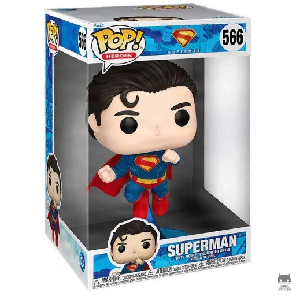 Figurine Funko POP Superman (SuperSized) avec boîte