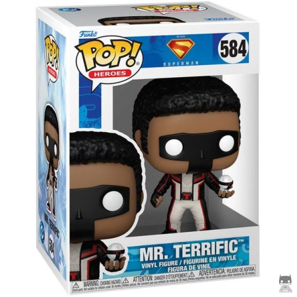 Figurine Funko POP Mr. Terrific avec boîte
