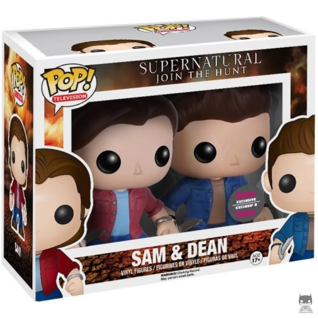 Figurine Funko POP Sam & Dean avec boîte