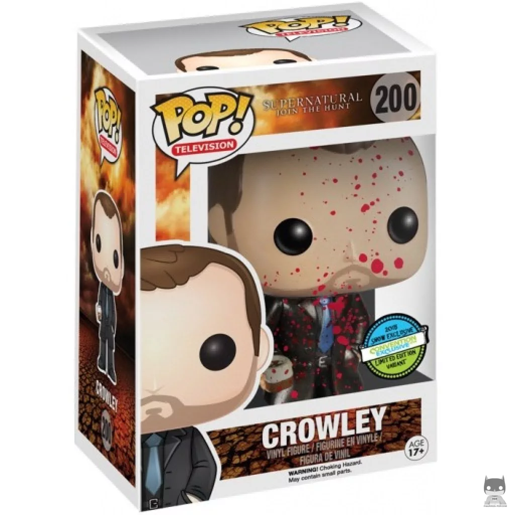 Figurine Funko POP Crowley (Metallic) avec boîte