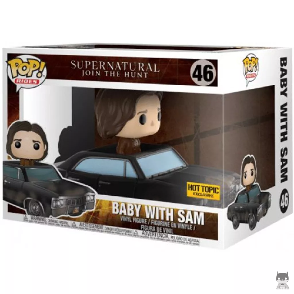 Figurine Funko POP Sam Winchester (Chase) avec boîte