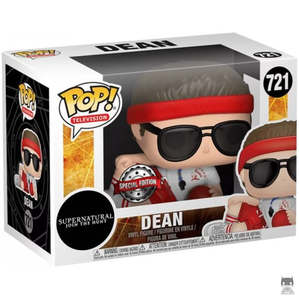 Figurine Funko POP Dean Winchester avec boîte