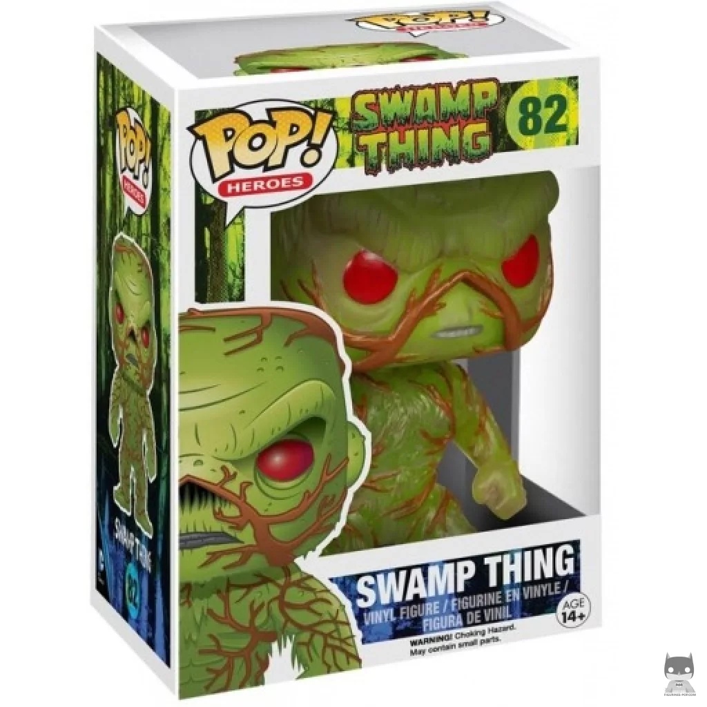 Figurine Funko POP Swamp Thing avec boîte