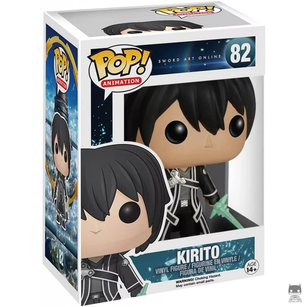 Figurine Funko POP Kirito avec boîte