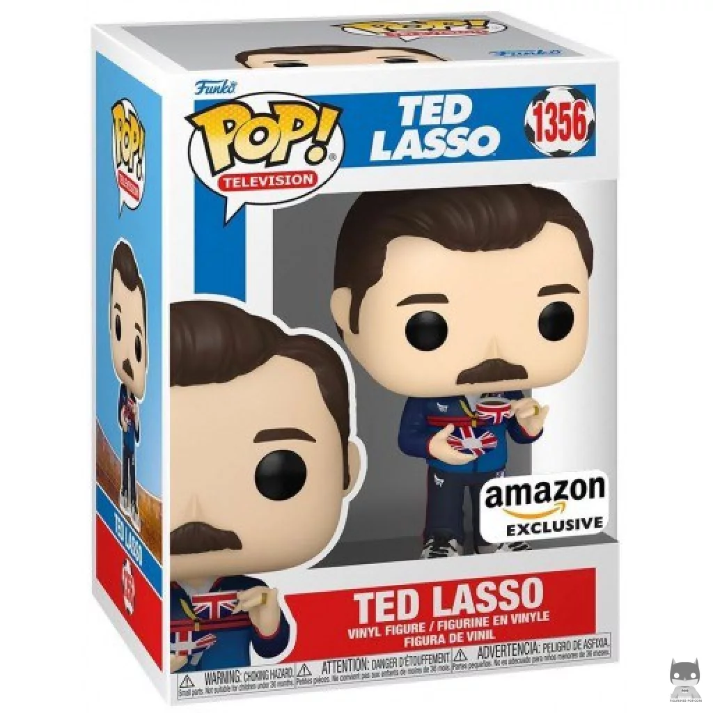 Figurine Funko POP Ted Lasso avec Tasse de Thé avec boîte