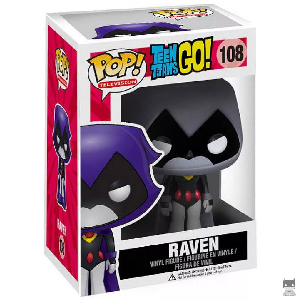 Figurine Funko POP Raven (Gris) avec boîte