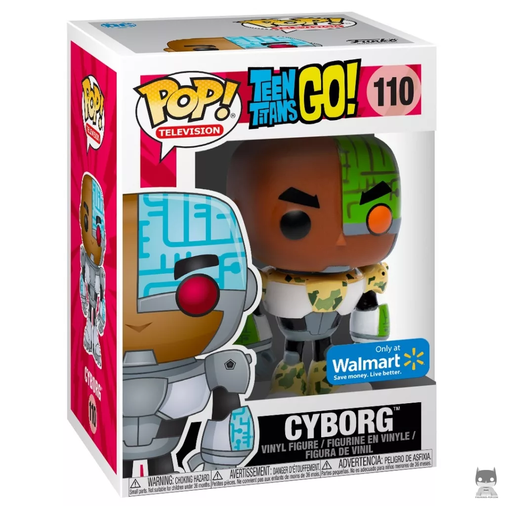 Figurine Funko POP Cyborg (Camo) avec boîte