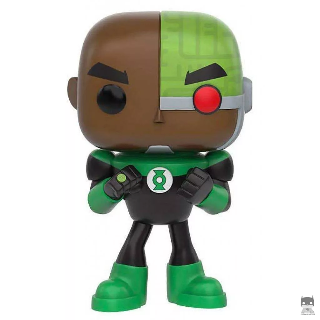 Figurine Funko POP Cyborg en Green Lantern (Teen Titans Go!)