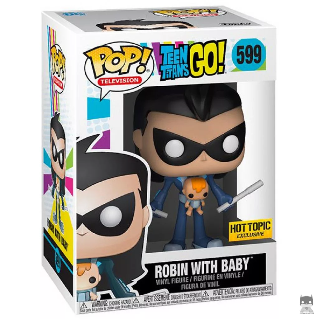 Figurine Funko POP Robin avec Bébé avec boîte