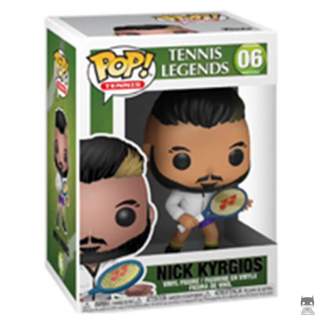 Figurine Funko POP Nick Kyrgios avec boîte