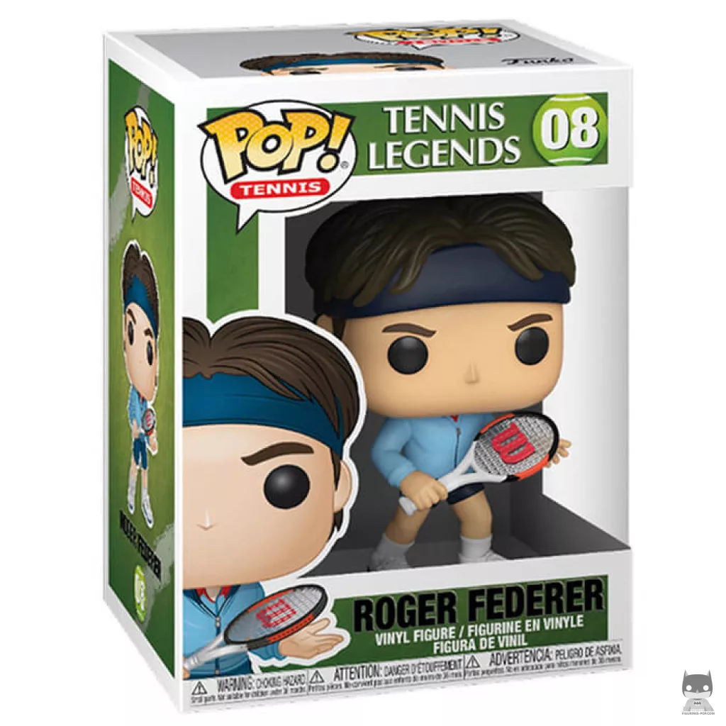 Figurine Funko POP Roger Federer avec boîte