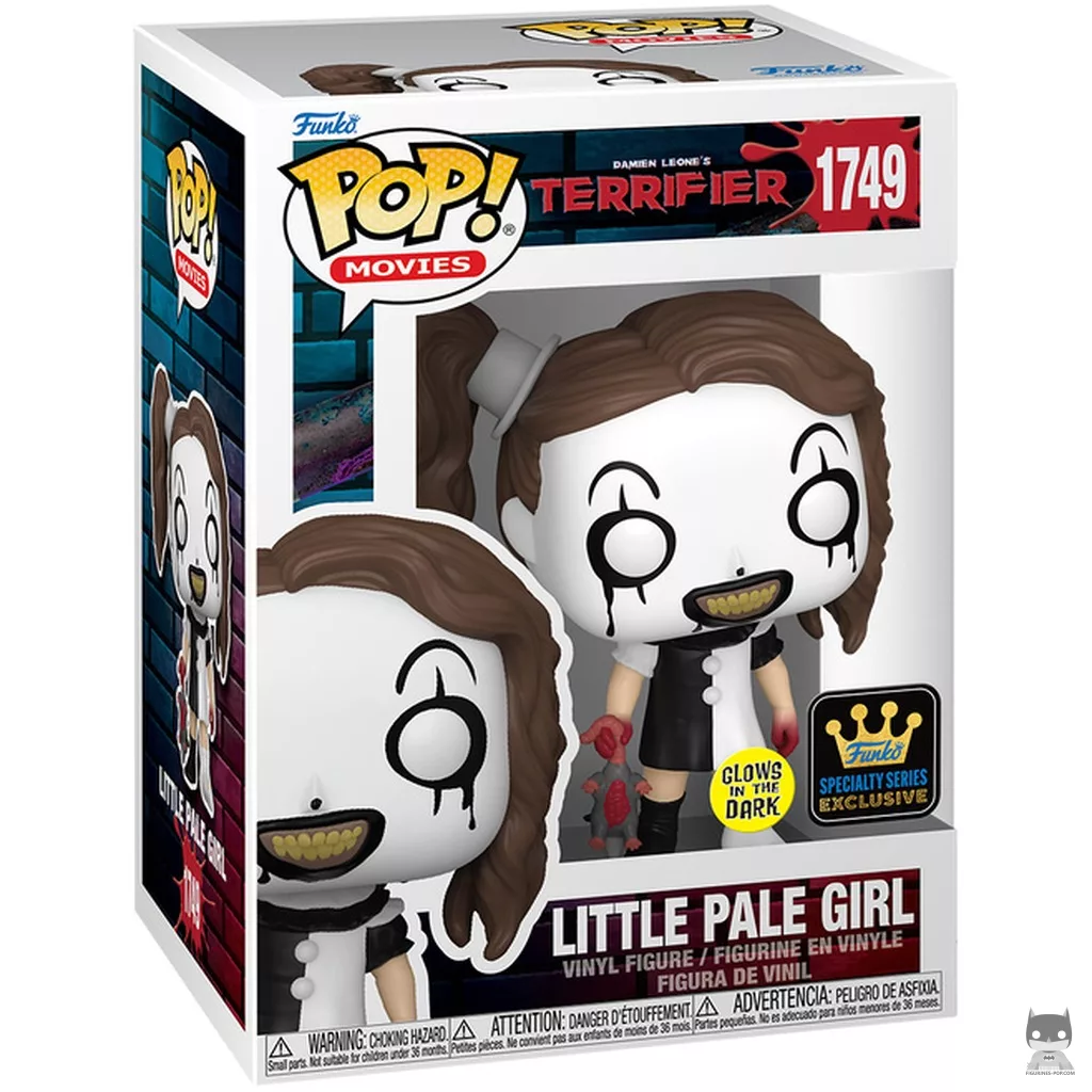 Figurine Funko POP Petite fille pâle (Glow in the Dark) avec boîte