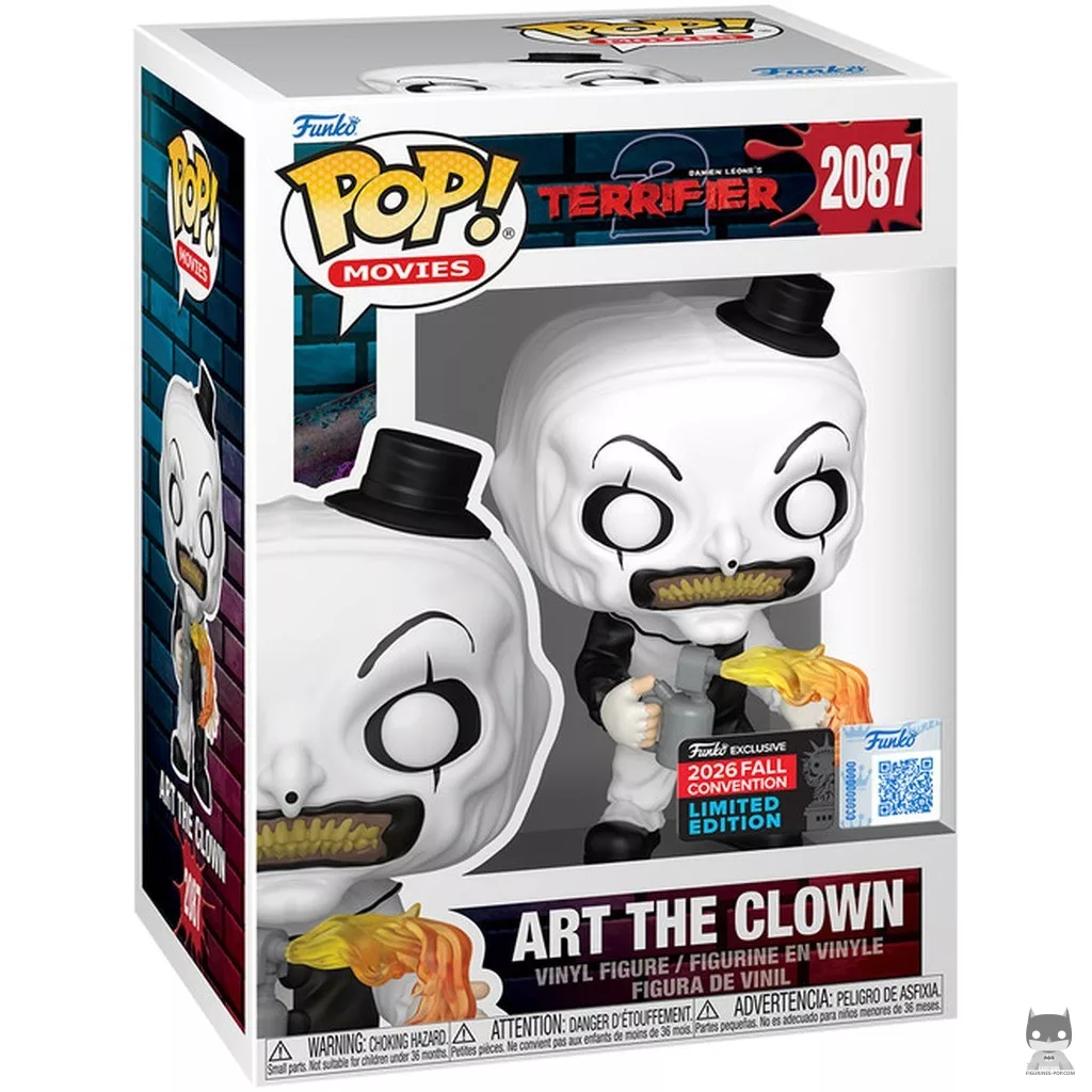 Figurine Funko POP Art le Clown avec boîte