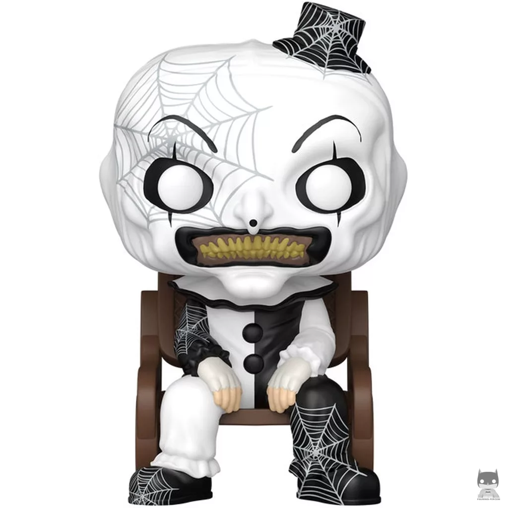 Figurine Funko POP Art le clown sur une chaise berçante (Terrifier)