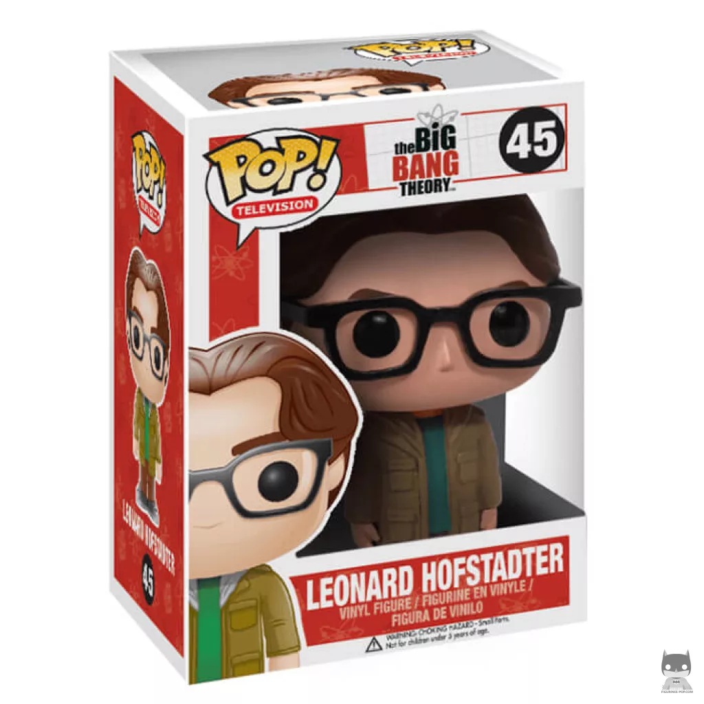 Figurine Funko POP Leonard Hofstadter avec boîte
