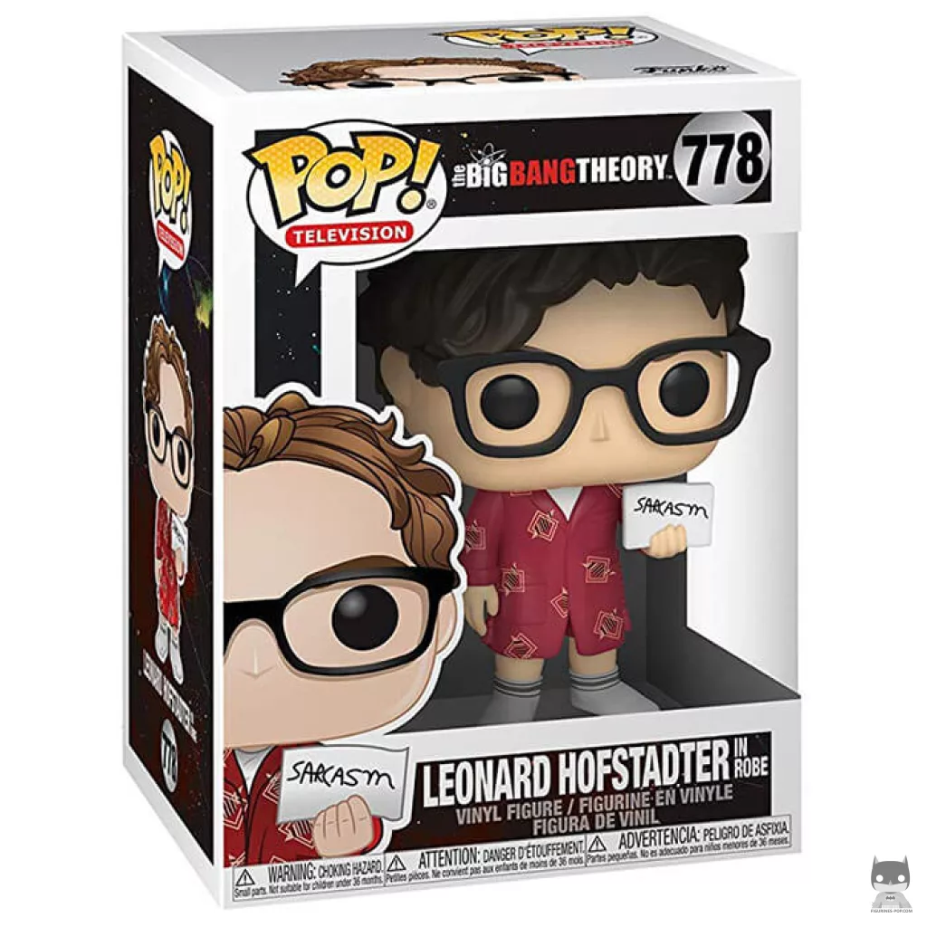 Figurine Funko POP Leonard Hofstadter avec boîte
