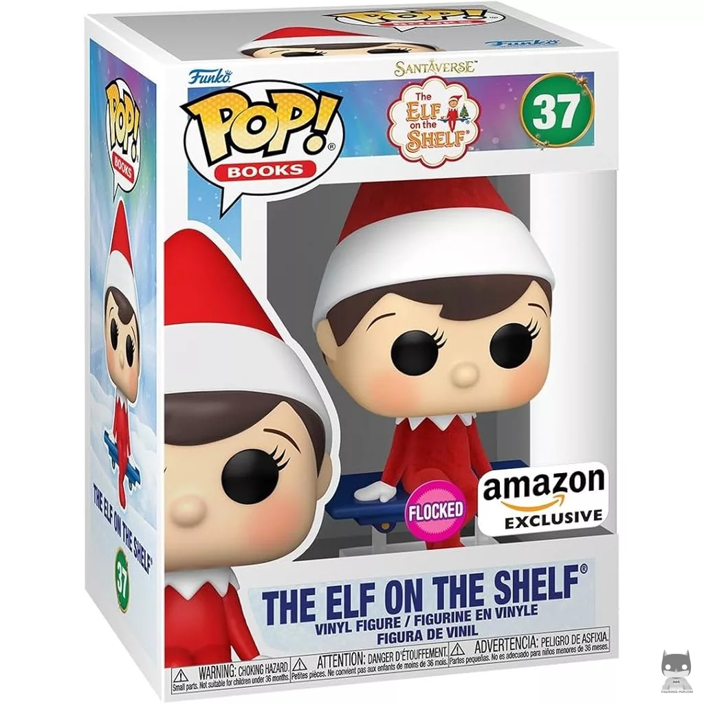 Figurine Funko POP The Elf on the Shelf (Flocked) avec boîte