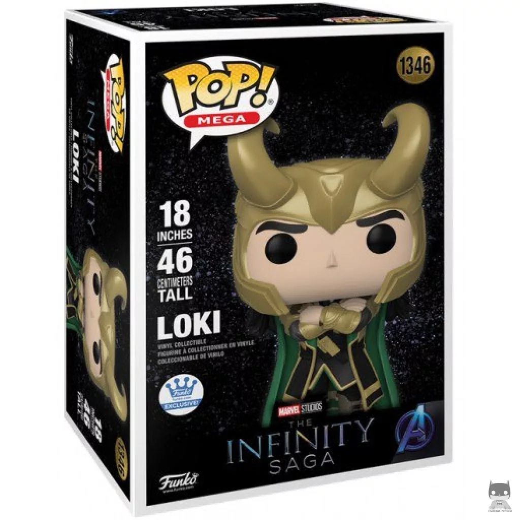 Figurine Funko POP Loki (Supersized 18'') avec boîte