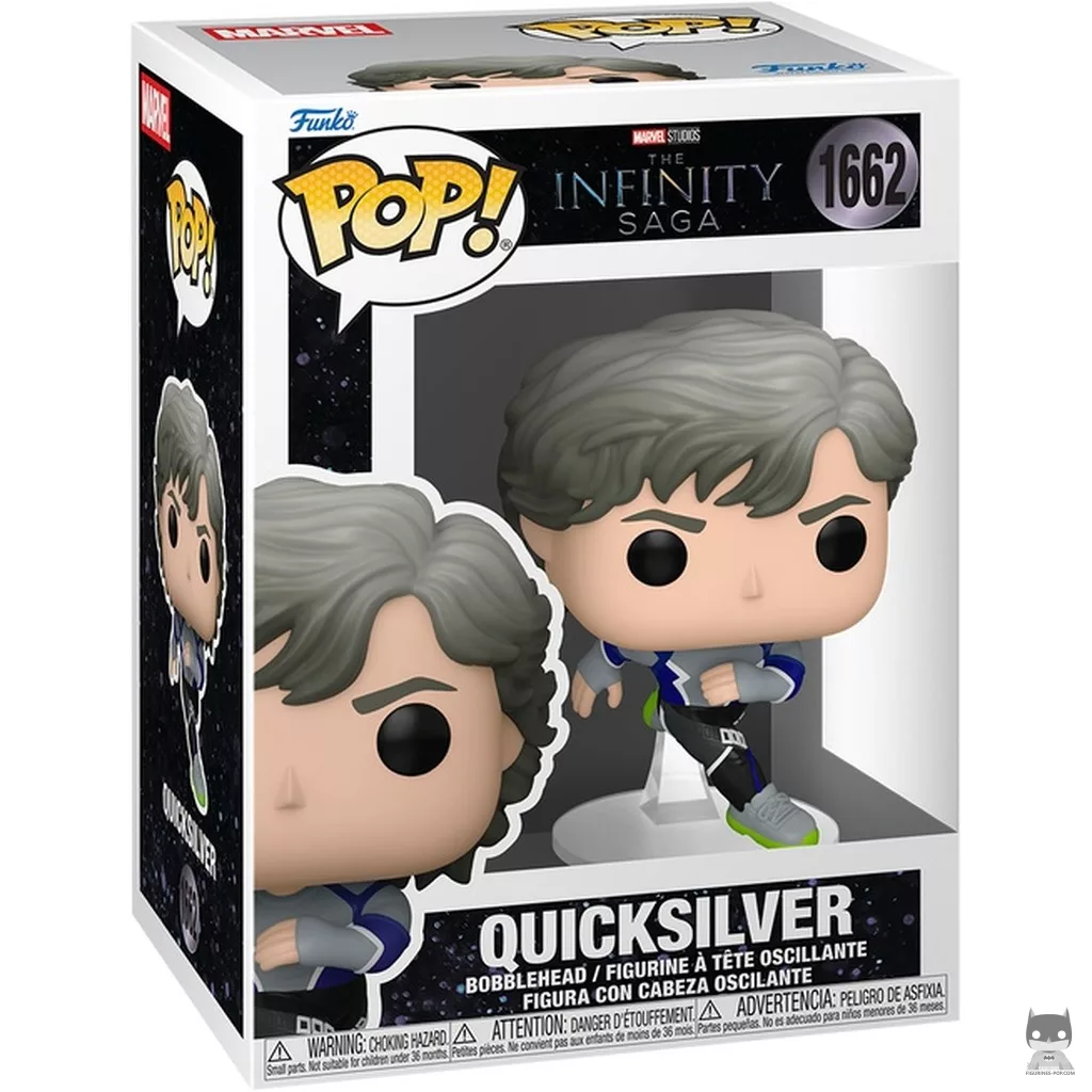 Figurine Funko POP Vif-Argent avec boîte