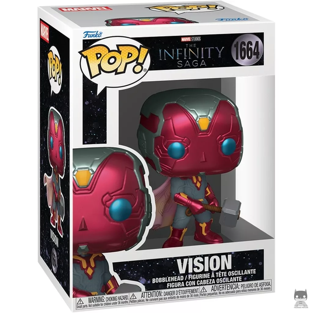 Figurine Funko POP Vision avec boîte
