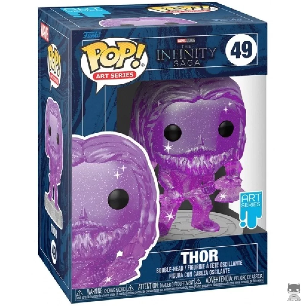 Figurine Funko POP Thor (Violet) avec boîte