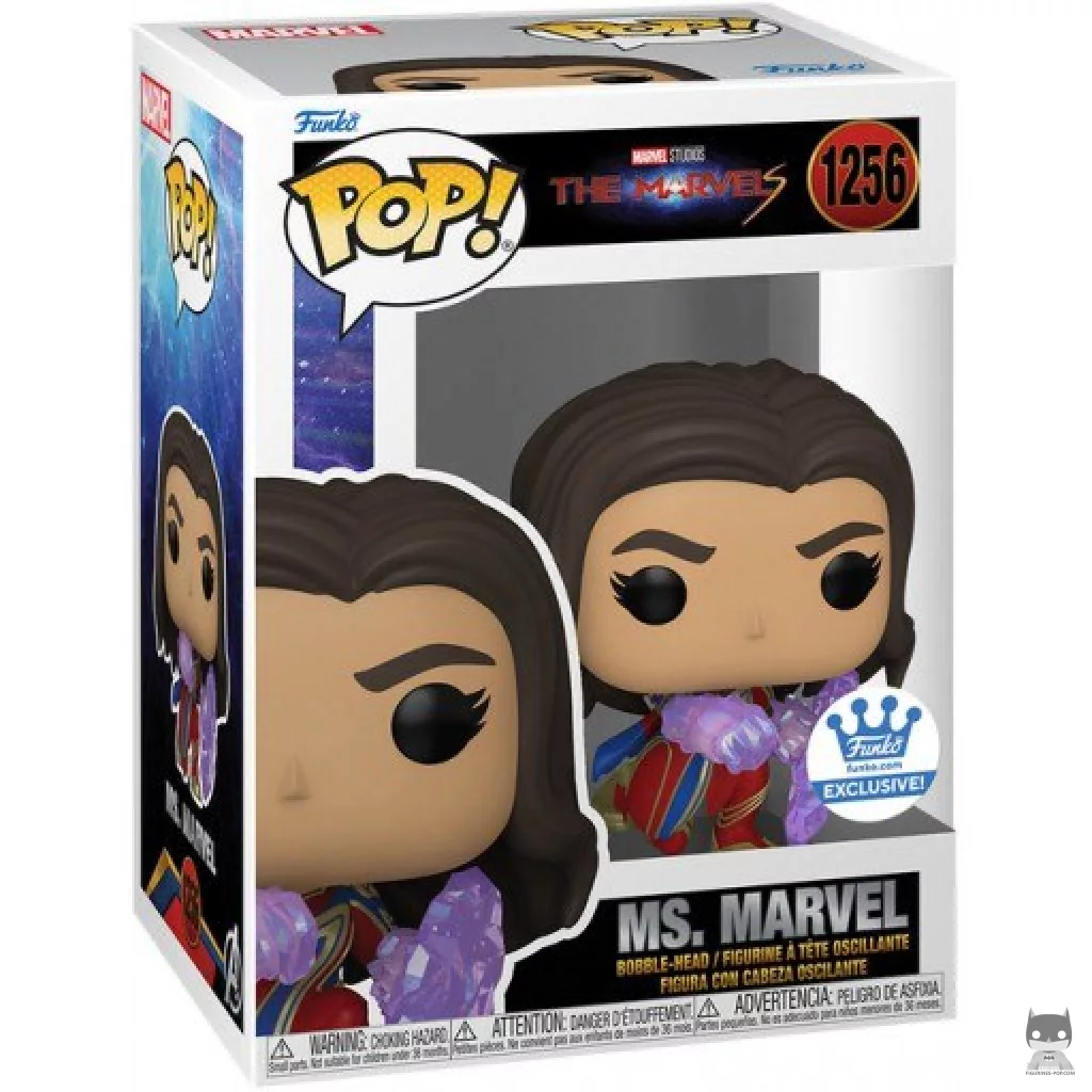 Figurine Funko POP Miss Marvel avec boîte