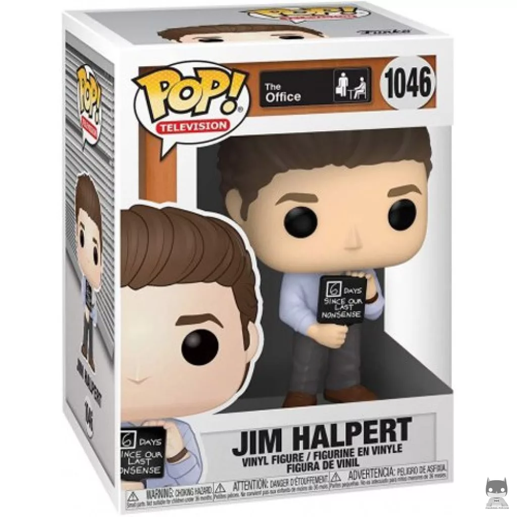Figurine Funko POP Jim Halpert avec boîte