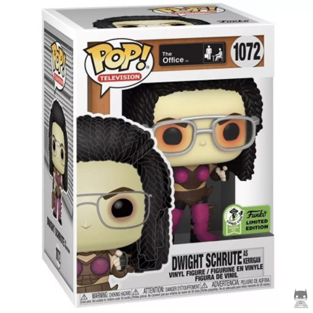 Figurine Funko POP Dwight Schrute en Kerrigan (Spring Convention) avec boîte