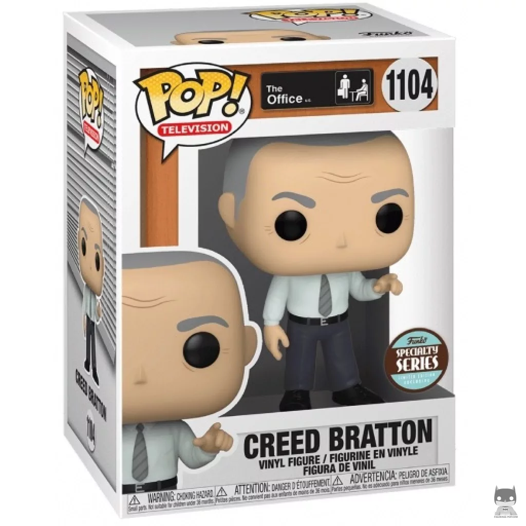 Figurine Funko POP Creed Bratton avec boîte