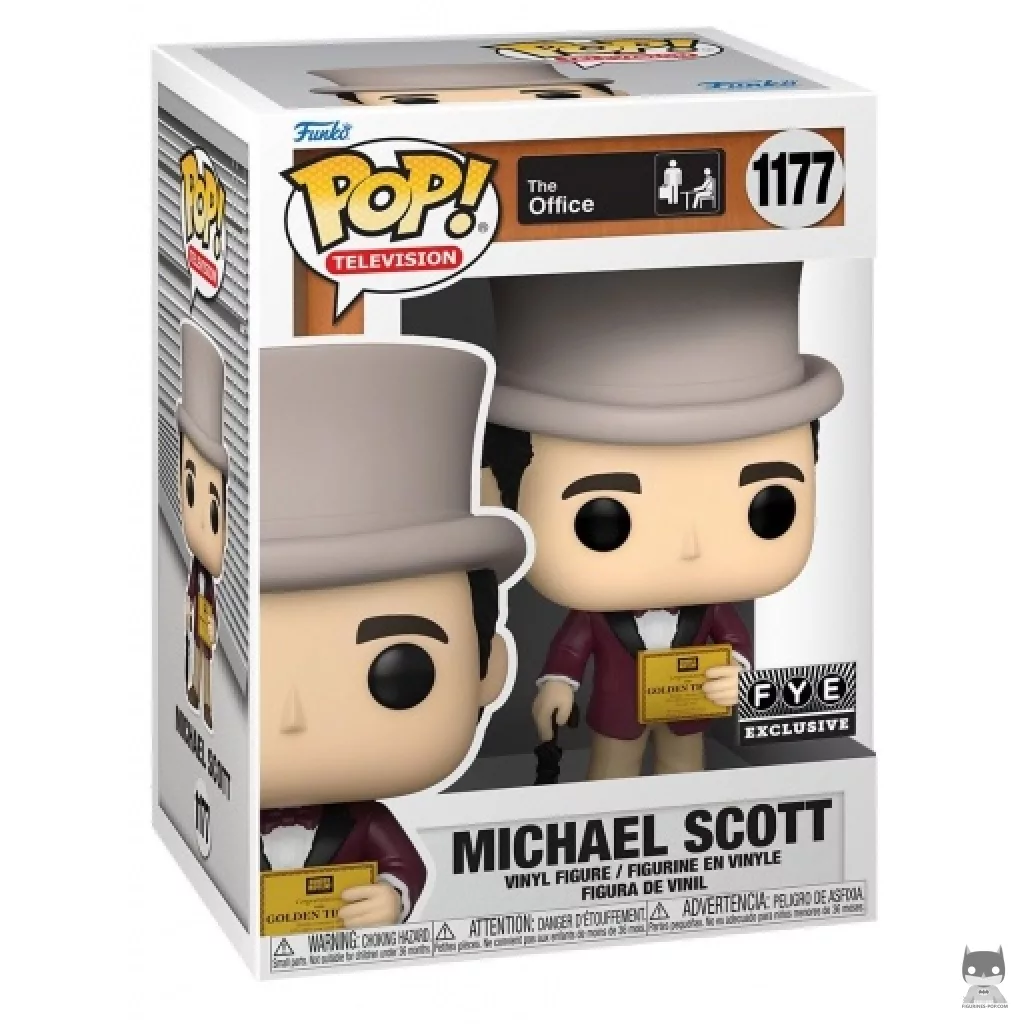 Figurine Funko POP Michael avec Ticket d'Or avec boîte