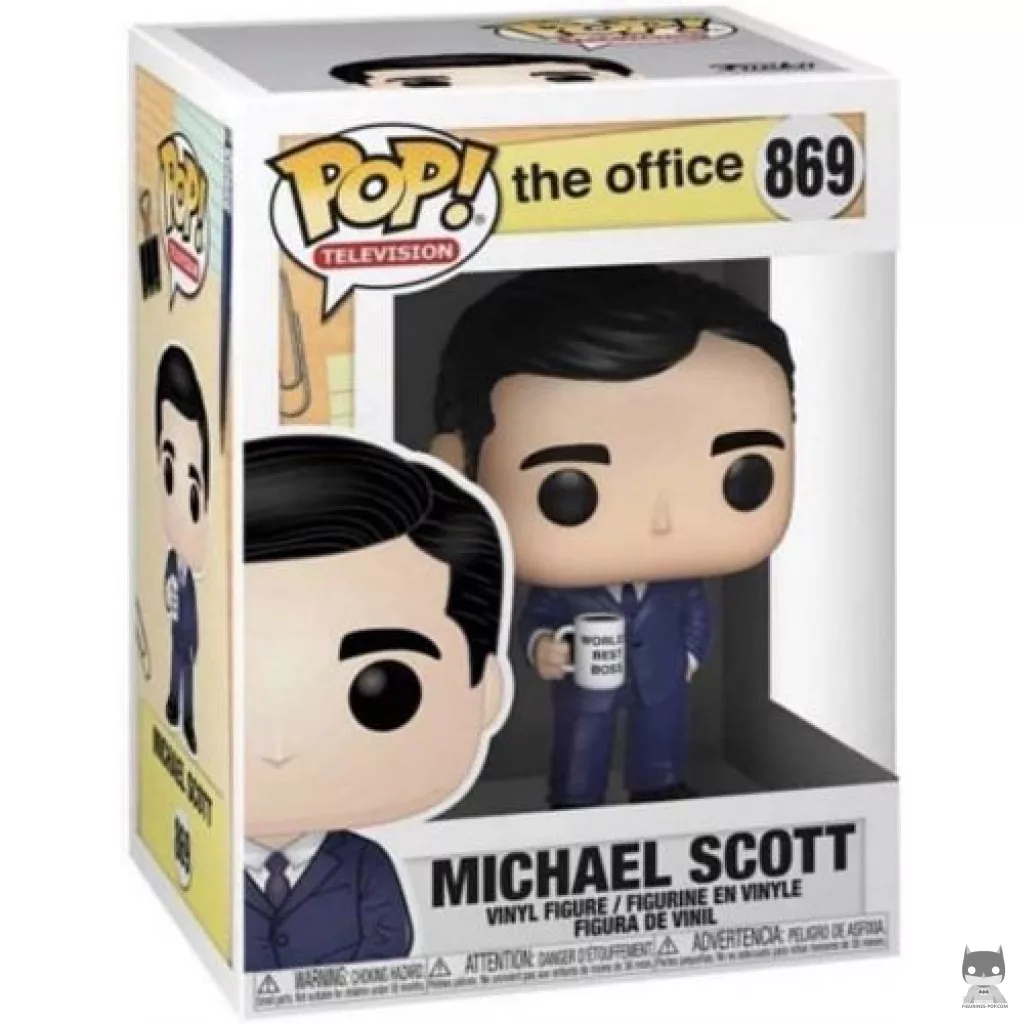 Figurine Funko POP Michael Scott avec boîte