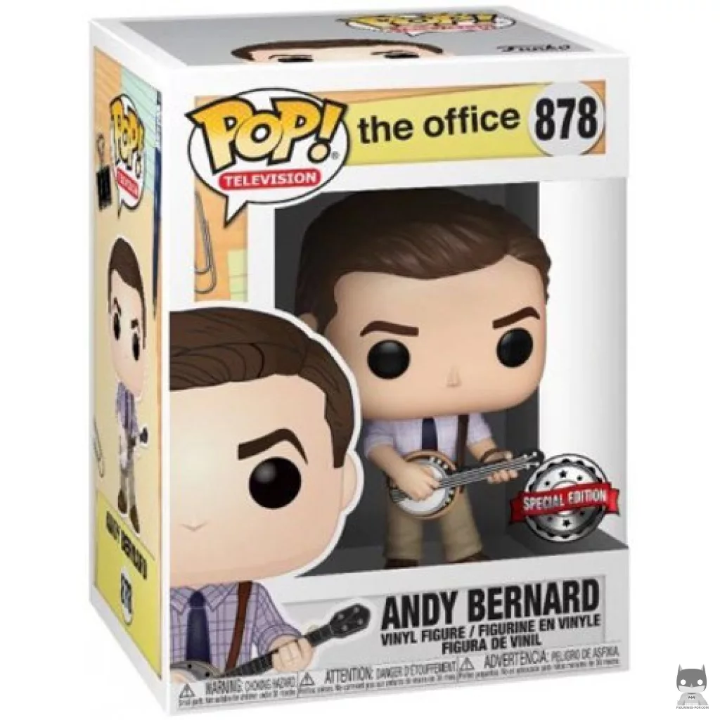 Figurine Funko POP Andy Bernard avec boîte