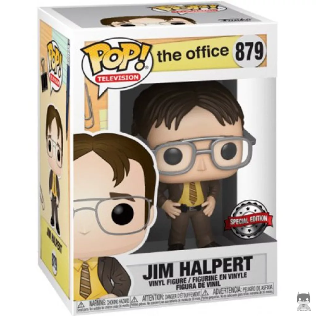Figurine Funko POP Jim Halpert avec boîte