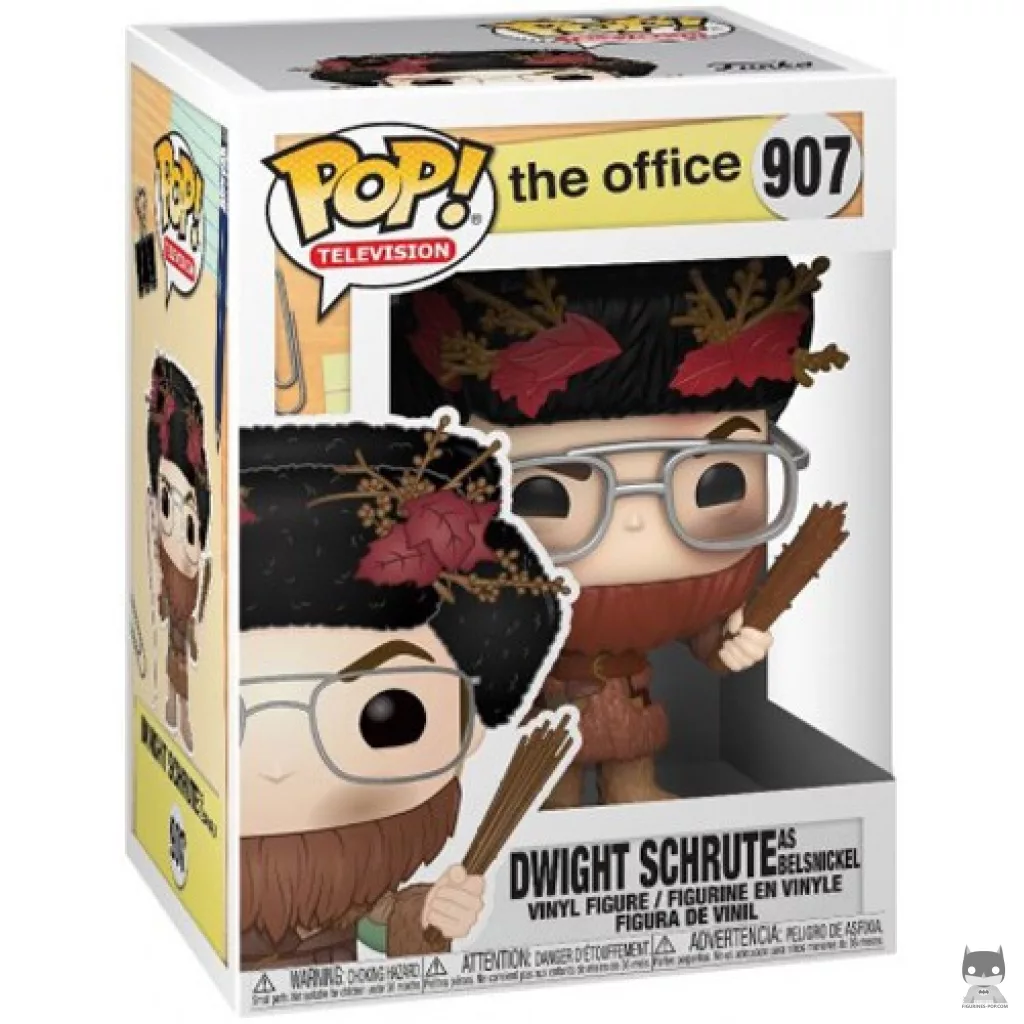 Figurine Funko POP Dwight Schrute en Belsnickel avec boîte