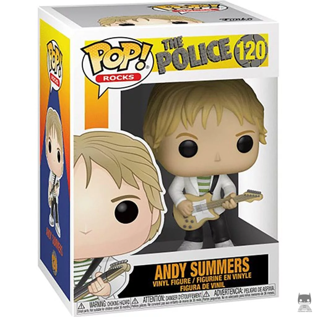 Figurine Funko POP Andy Summers avec boîte
