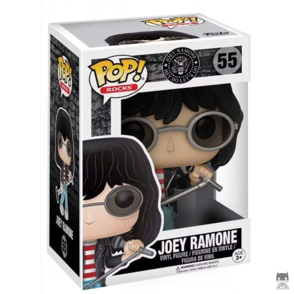 Figurine Funko POP Joey Ramone avec boîte