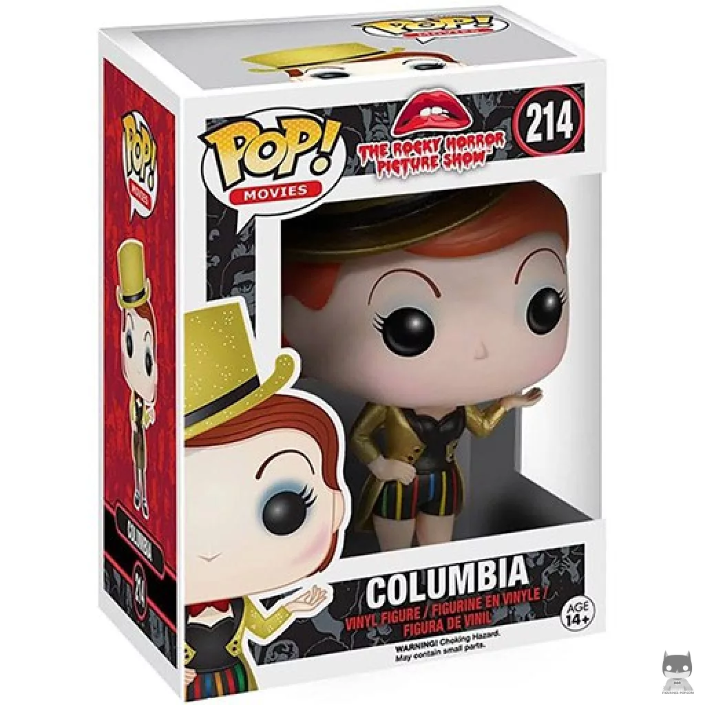 Figurine Funko POP Columbia avec boîte