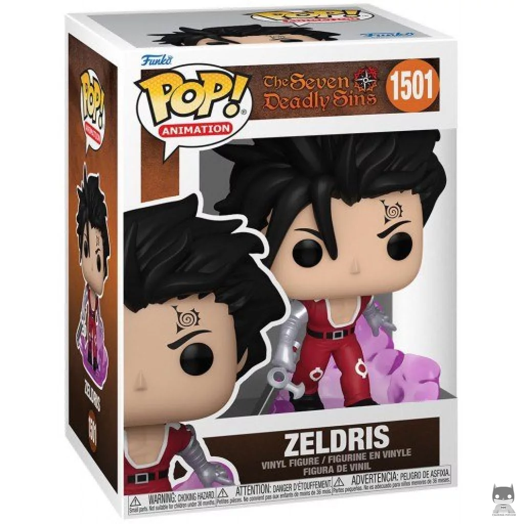 Figurine Funko POP Zeldris avec boîte
