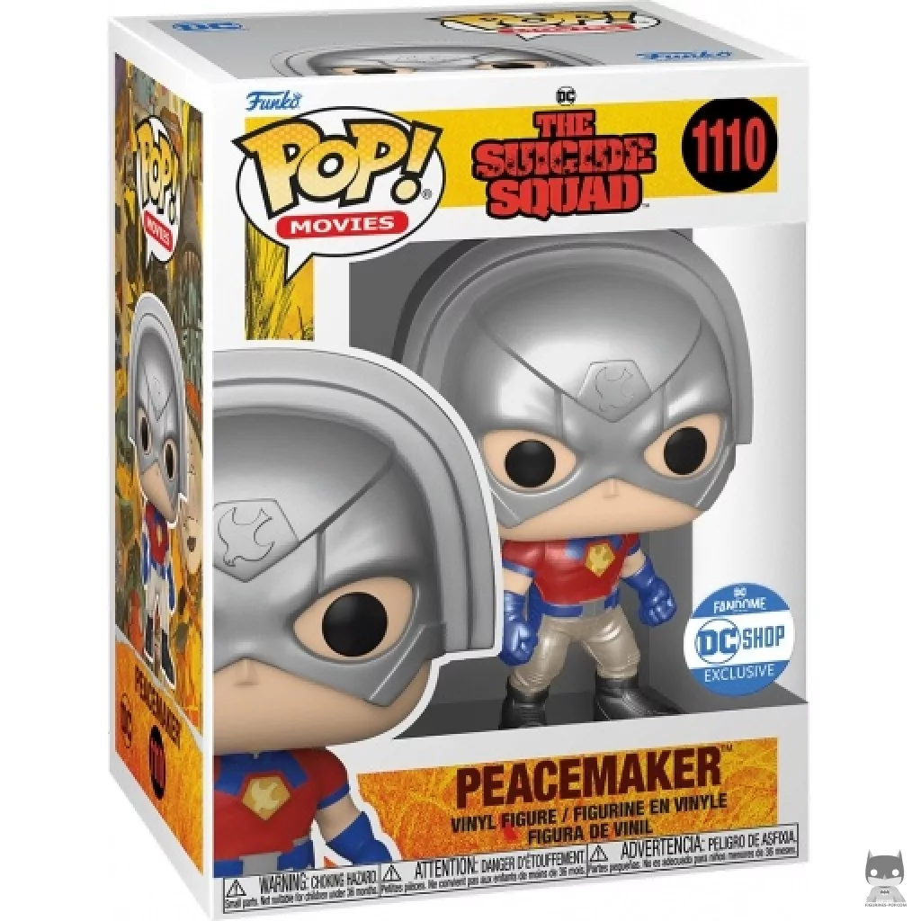 Figurine Funko POP Peacemaker (Metallic) avec boîte