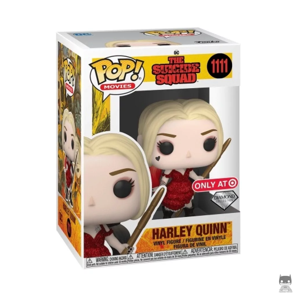 Figurine Funko POP Harley Quinn (Diamond Glitter) avec boîte