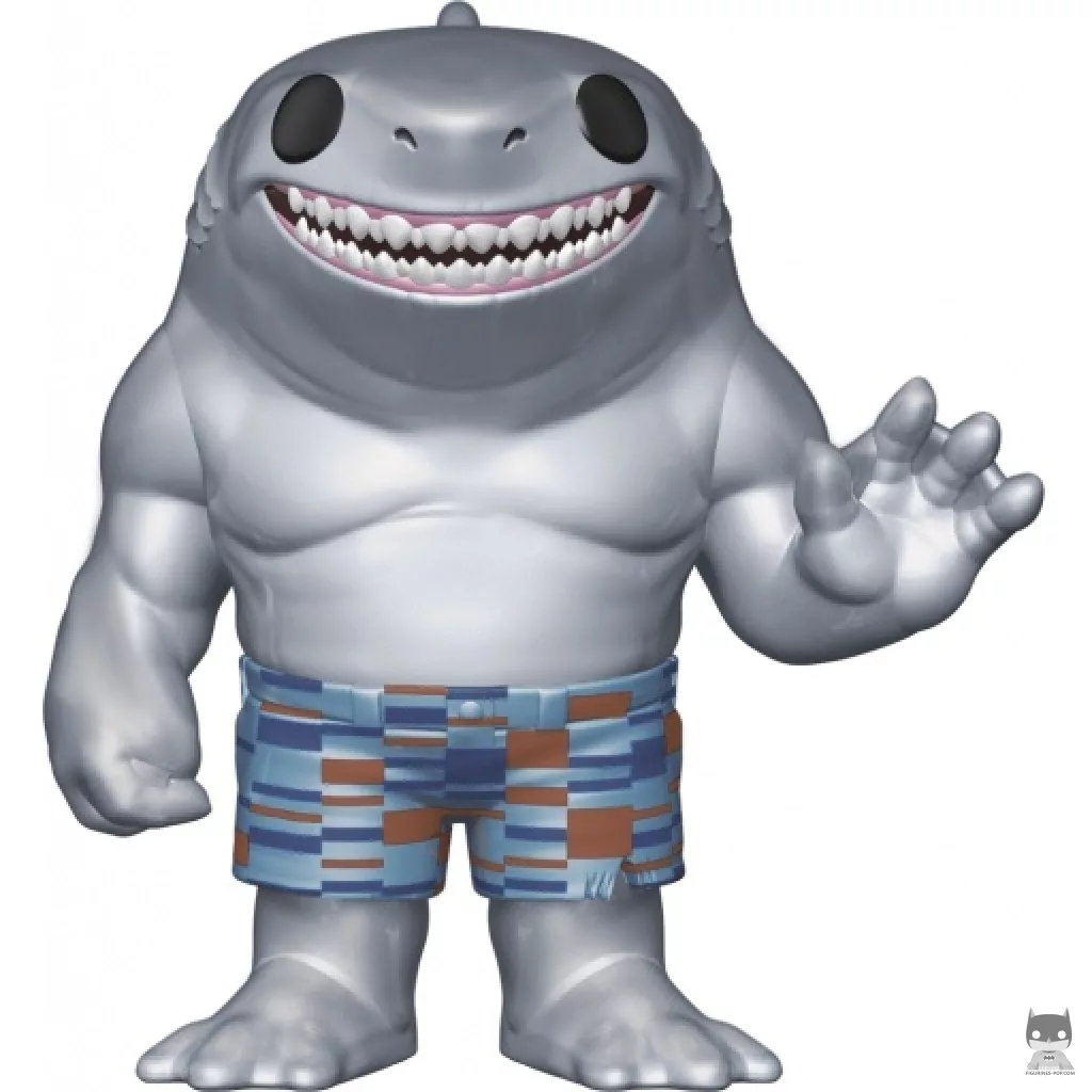 Figurine Funko POP King Shark (Metallic) (The Suicide Squad)