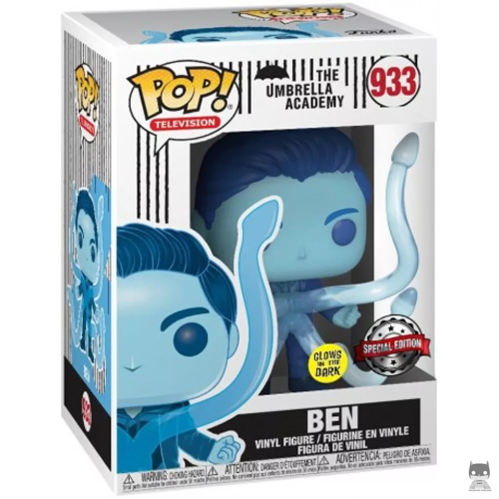 Figurine Funko POP Ben (Glow in the Dark) avec boîte