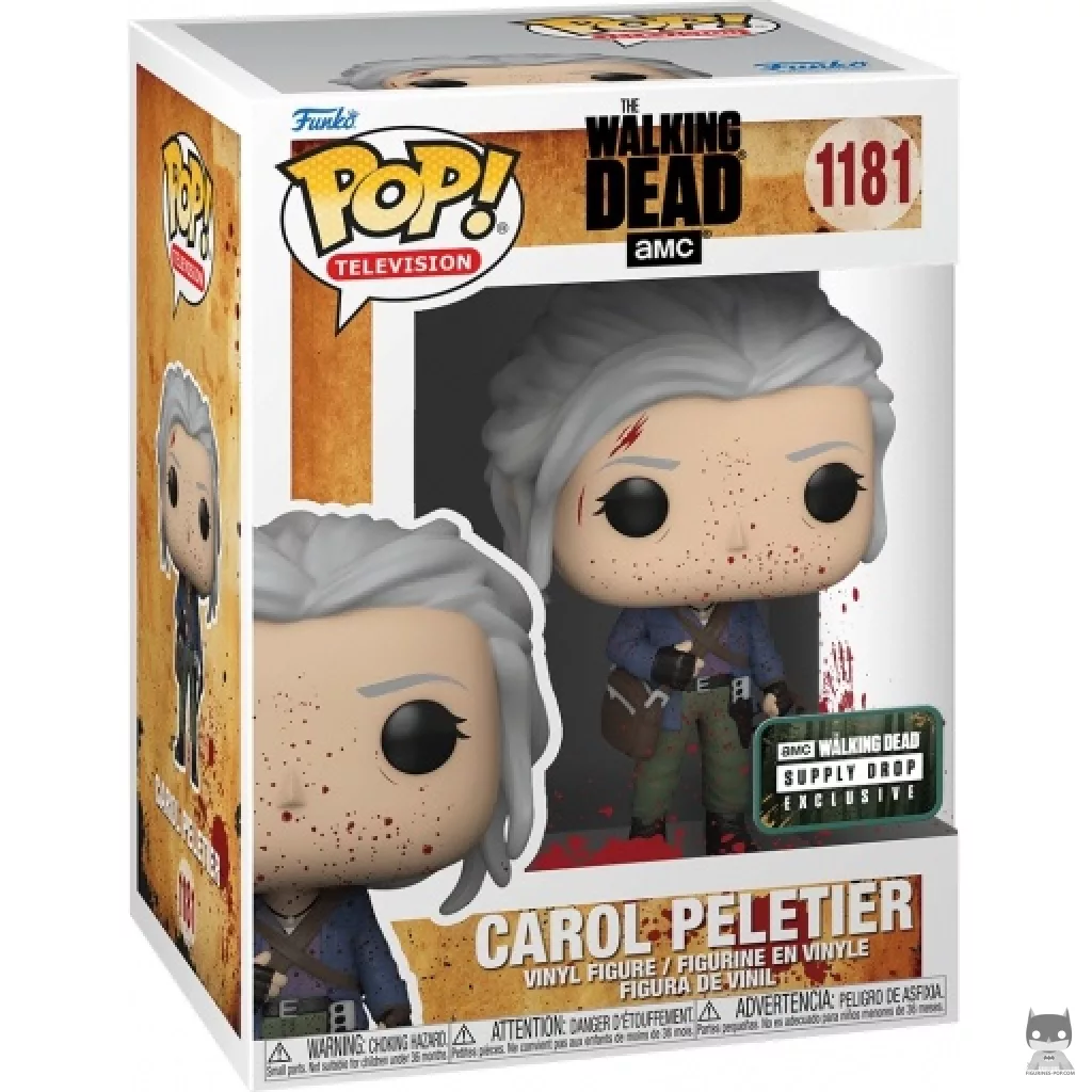 Figurine Funko POP Carol Peletier (Bloody) avec boîte
