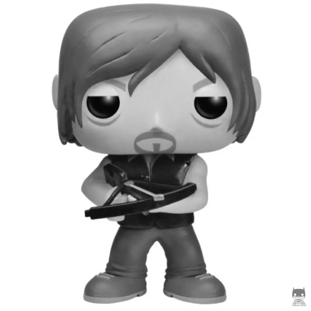 Figurine Funko POP Daryl Dixon (Noir & Blanc) (The Walking Dead)