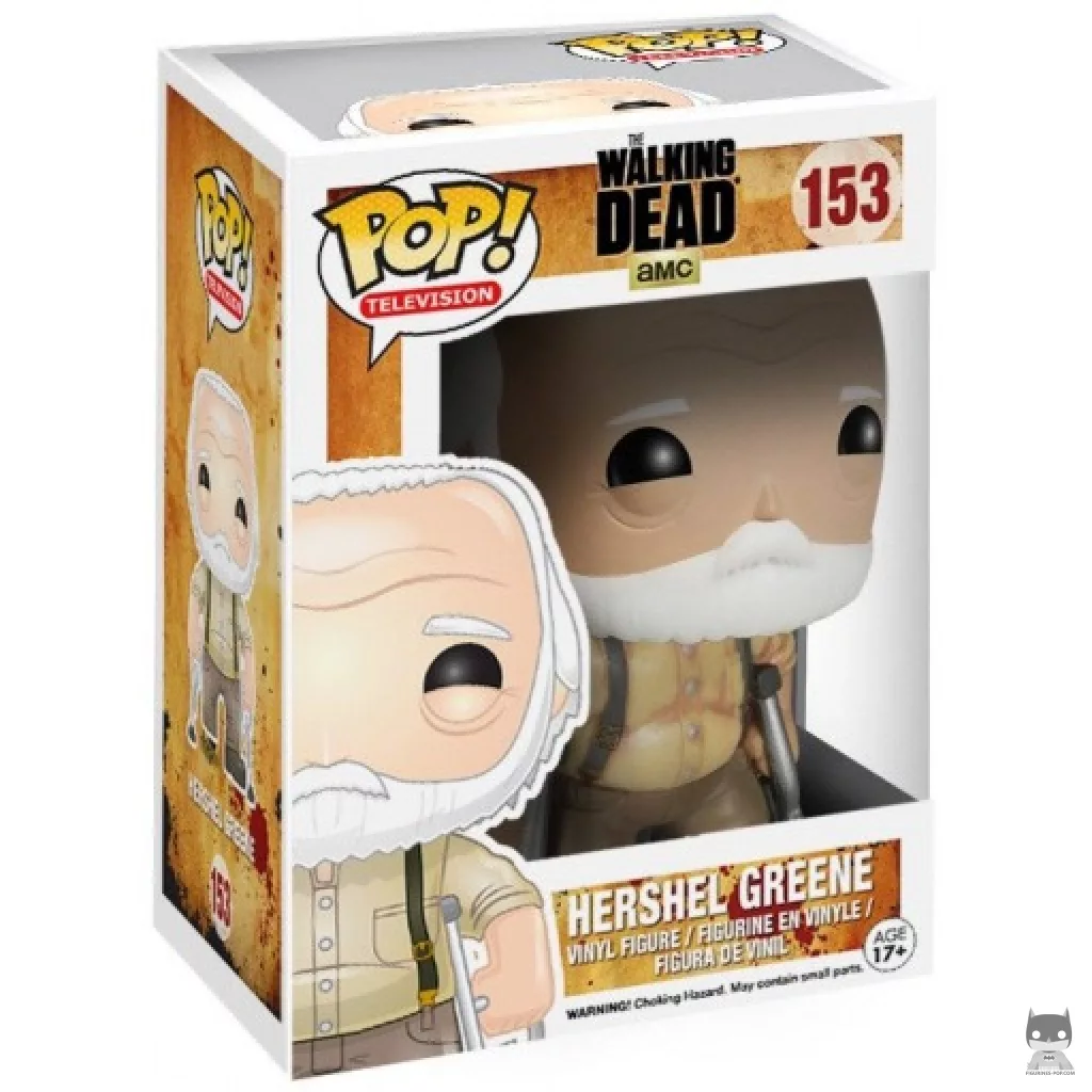 Figurine Funko POP Hershel Greene avec boîte