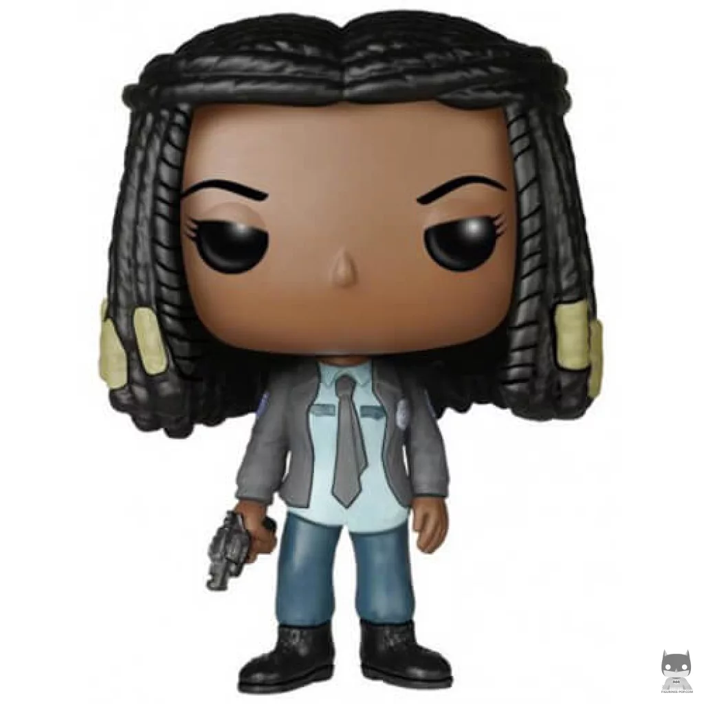 Figurine Funko POP Michonne en flic (The Walking Dead)